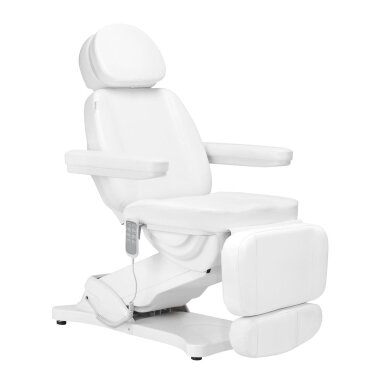 Profesionali elektrinė kosmetologinė kėdė - gultas SILLON CLASSIC, 4 variklių, baltos spalvos Profesionali elektrinė kosmetologinė kėdė - gultas SILLON CLASSIC, 4 variklių, baltos spalvos