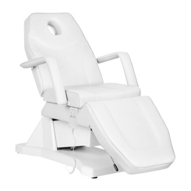 Professional electric cosmetology chair SOFT (1 motor), white color Professional electric cosmetology chair SOFT (1 motor), white color