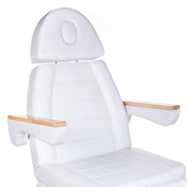 Profesionali elektrinė podologinė kėdė pedikiūro procedūroms LUX Pedicure BG-273E, 5 variklių, baltos spalvos