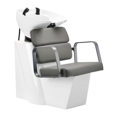 Profesionali galvos plautuvė kirpykloms bei grožio salonams GABBIANO PORTO GREY-GREY Profesionali galvos plautuvė kirpykloms bei grožio salonams GABBIANO PORTO GREY-GREY