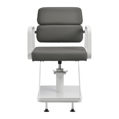 Profesionali kirpyklos kėdė GABBIANO PORTO, pilkos spalvos