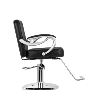 Profesionali kirpyklos kėdė HAIR SYSTEM ZA31, juodos spalvos