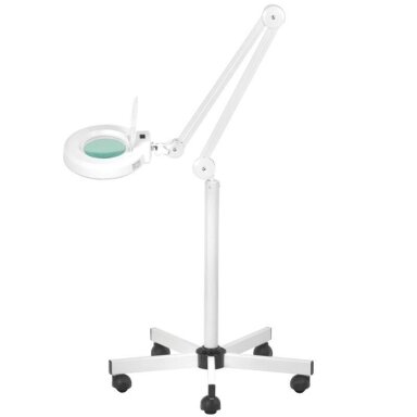 Profesionali kosmetologinė LED lempa - lūpa S5 5D, baltos spalvos (su stovu) Profesionali kosmetologinė LED lempa - lūpa S5 5D, baltos spalvos (su stovu)