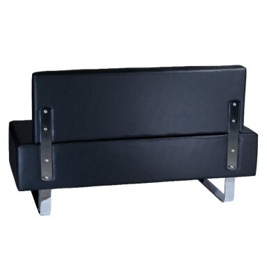 Profesionali laukiamojo sofa Messina BD-6713, juodos spalvos Profesionali laukiamojo sofa Messina BD-6713, juodos spalvos