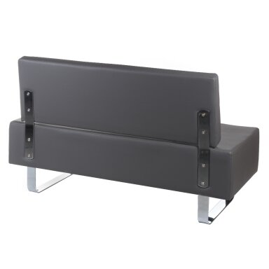 Profesionali laukiamojo sofa Messina BD-6713, pilkos spalvos Profesionali laukiamojo sofa Messina BD-6713, pilkos spalvos
