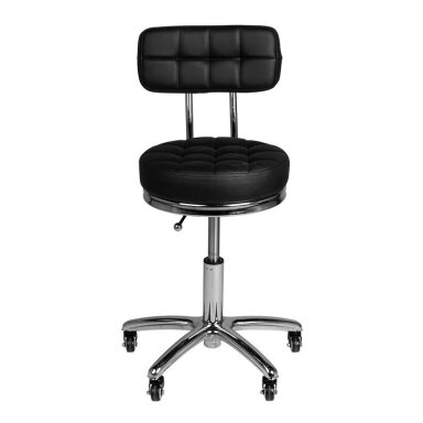 Professional master chair for beauticians and beauty salons AM-877, black color Professional master chair for beauticians and beauty salons AM-877, black color