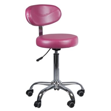 Profesionali meistro kėdė kosmetologams bei grožio salonams BD-9934, bordo spalvos Profesionali meistro kėdė kosmetologams bei grožio salonams BD-9934, bordo spalvos