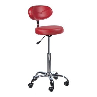 Profesionali meistro kėdė kosmetologams bei grožio salonams BD-9934, raudonos spalvos Profesionali meistro kėdė kosmetologams bei grožio salonams BD-9934, raudonos spalvos