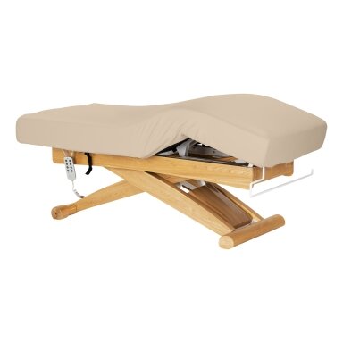 Profesionalus elektrinis masažo ir SPA gultas SILLON SIESTA, smėlio spalvos