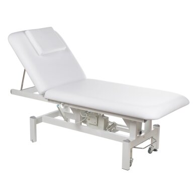 Profesionalus elektrinis reabilitacijos stalas BD-8030, baltas