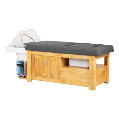Profesionalus gultas plaukų procedūroms GABBIANO HEAD SPA BALI, pilkos spalvos Profesionalus gultas plaukų procedūroms GABBIANO HEAD SPA BALI, pilkos spalvos