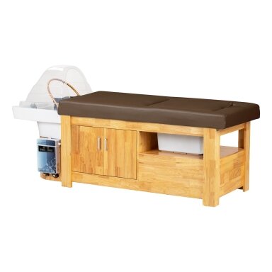 Profesionalus gultas plaukų procedūroms GABBIANO HEAD SPA BALI, rudos spalvos Profesionalus gultas plaukų procedūroms GABBIANO HEAD SPA BALI, rudos spalvos