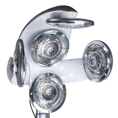 Profesionalus kirpyklos infrazonas BB-6082E su stovu, pilkos spalvos