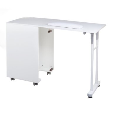 Profesionalus manikiūro stalas BD-3802, baltos spalvos Profesionalus manikiūro stalas BD-3802, baltos spalvos