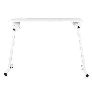 Professional mobile folding manicure table, white color Professional mobile folding manicure table, white color