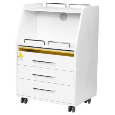 Professional podological helper with UV sanitation MOD 601, white color Professional podological helper with UV sanitation MOD 601, white color