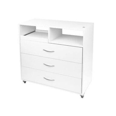 Professional podological trolley for cosmetologists Y-200, white color Professional podological trolley for cosmetologists Y-200, white color