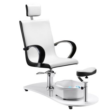 Professional SPA armchair for pedicure with massage function and bathtub MOD308, white Professional SPA armchair for pedicure with massage function and bathtub MOD308, white