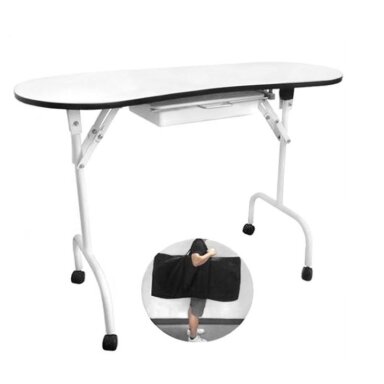 Professional folding manicure table with pull-out drawer MOD 4031 + transport bag Professional folding manicure table with pull-out drawer MOD 4031 + transport bag