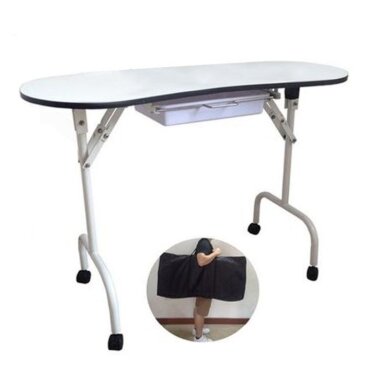 Professional folding manicure table with pull-out drawer MOD 4031 + transport bag Professional folding manicure table with pull-out drawer MOD 4031 + transport bag