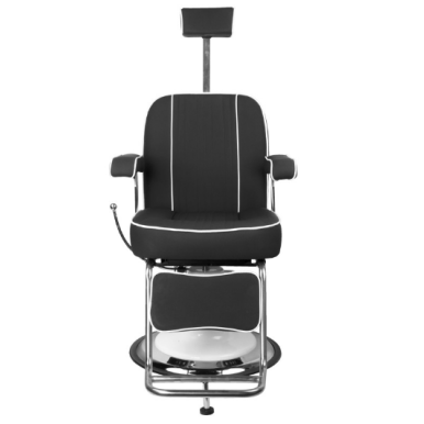 Professional barbers and beauty salons haircut chair GABBIANO AMADEO, black color 2