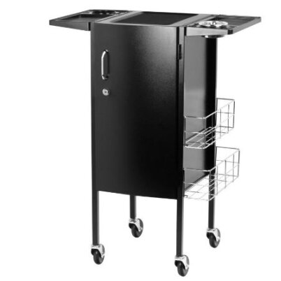 Professional barber and hair stilist trolley GABBIANO DELUXE 500, black color 8 Professional barber and hair stilist trolley GABBIANO DELUXE 500, black color 8