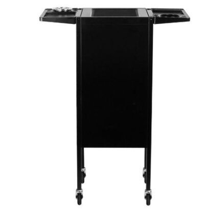 Professional barber and hair stilist trolley GABBIANO DELUXE 500, black color 3 Professional barber and hair stilist trolley GABBIANO DELUXE 500, black color 3