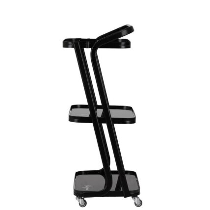 PRO INK 6701 professional cosmetology trolley, black color 3 PRO INK 6701 professional cosmetology trolley, black color 3
