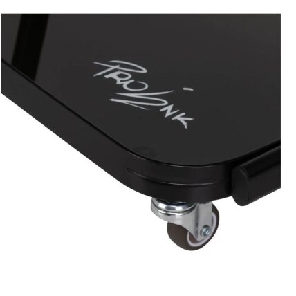 PRO INK 6701 professional cosmetology trolley, black color 4 PRO INK 6701 professional cosmetology trolley, black color 4