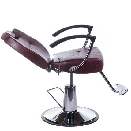 Profesionali barberio kėdė HEKTOR BH-3208, bordo spalvos 3 Profesionali barberio kėdė HEKTOR BH-3208, bordo spalvos 3