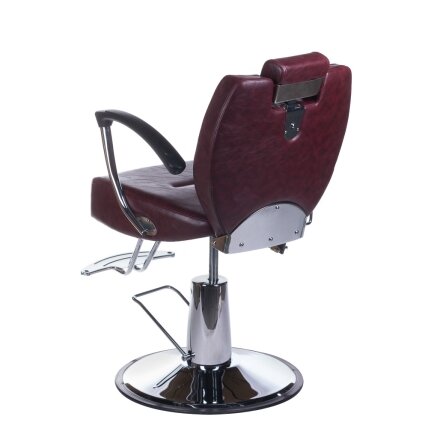 Profesionali barberio kėdė HEKTOR BH-3208, bordo spalvos 7 Profesionali barberio kėdė HEKTOR BH-3208, bordo spalvos 7
