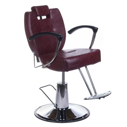 Profesionali barberio kėdė HEKTOR BH-3208, bordo spalvos Profesionali barberio kėdė HEKTOR BH-3208, bordo spalvos