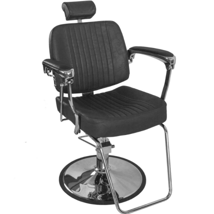 Profesionali barberio kėdė kirpykloms ir barbershopams BJORN BH-3318, juodos spalvos Profesionali barberio kėdė kirpykloms ir barbershopams BJORN BH-3318, juodos spalvos