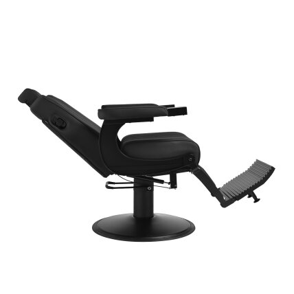Professional barber chair for hairdressers and barbershops GABBIANO LEVI, black 4