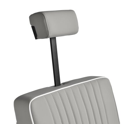 Professional barber chair for hairdressers and barbershops GABBIANO LEVI, gray 11