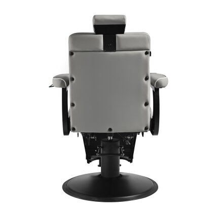 Professional barber chair for hairdressers and barbershops GABBIANO LEVI, gray 2