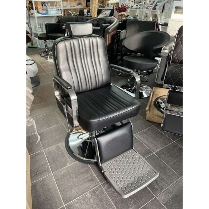 Professional barbers and beauty salons haircut chair GABBIANO PATRIZIO, black color 7 Professional barbers and beauty salons haircut chair GABBIANO PATRIZIO, black color 7