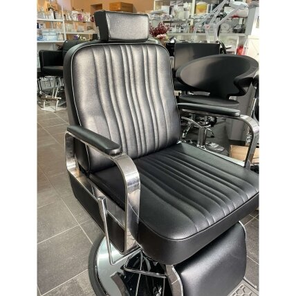Professional barbers and beauty salons haircut chair GABBIANO PATRIZIO, black color 8 Professional barbers and beauty salons haircut chair GABBIANO PATRIZIO, black color 8