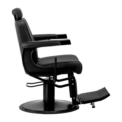 Profesionali barberio kėdė kirpykloms ir barbershopams GABBIANO VISIONERIO, juodos spalvos 3 Profesionali barberio kėdė kirpykloms ir barbershopams GABBIANO VISIONERIO, juodos spalvos 3