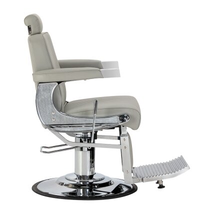 Professional barber chair for hairdressers and barbershops GABBIANO VISIONERIO, gray 1 Professional barber chair for hairdressers and barbershops GABBIANO VISIONERIO, gray 1
