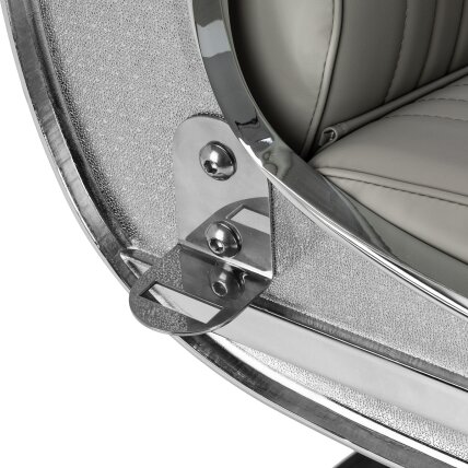 Professional barber chair for hairdressers and barbershops GABBIANO VISIONERIO, gray 15