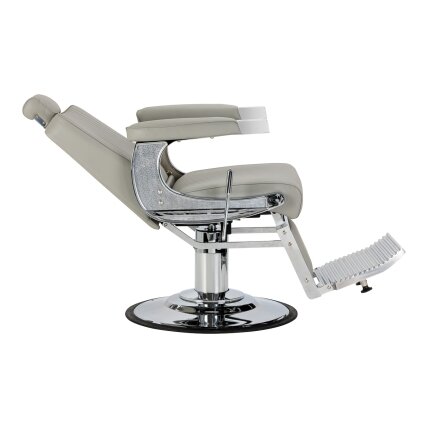 Professional barber chair for hairdressers and barbershops GABBIANO VISIONERIO, gray 2 Professional barber chair for hairdressers and barbershops GABBIANO VISIONERIO, gray 2