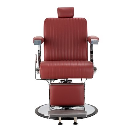 Professional barber chair for hairdressers and barbershops GABBIANO VISIONERIO, red 3