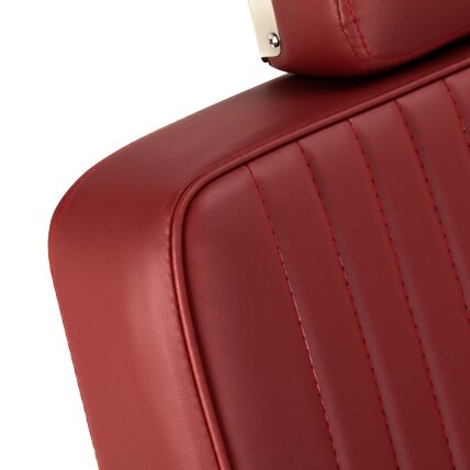 Professional barber chair for hairdressers and barbershops GABBIANO VISIONERIO, red 6