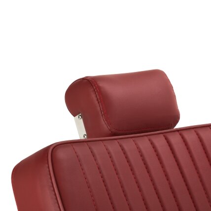 Professional barber chair for hairdressers and barbershops GABBIANO VISIONERIO, red 9