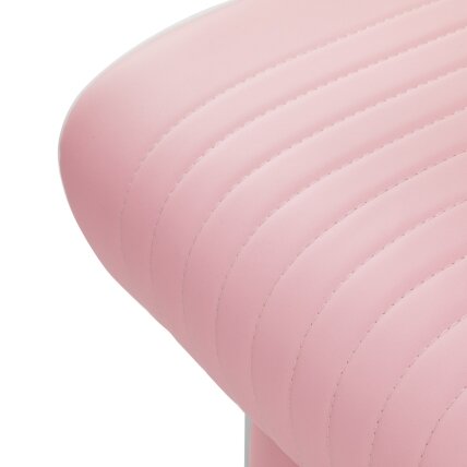 Professional barber chair for hairdressers and barbershops GABBIANO VISIONERIO, pink 11