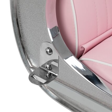 Professional barber chair for hairdressers and barbershops GABBIANO VISIONERIO, pink 12