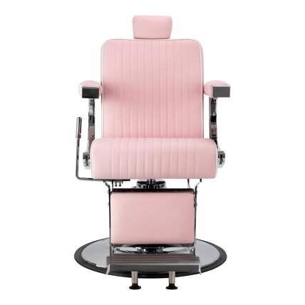 Professional barber chair for hairdressers and barbershops GABBIANO VISIONERIO, pink 3