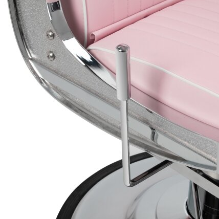 Professional barber chair for hairdressers and barbershops GABBIANO VISIONERIO, pink 6