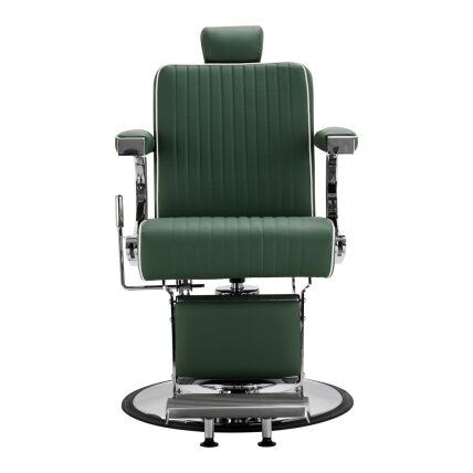 Profesionali barberio kėdė kirpykloms ir barbershopams GABBIANO VISIONERIO, žalios spalvos 3 Profesionali barberio kėdė kirpykloms ir barbershopams GABBIANO VISIONERIO, žalios spalvos 3